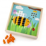 Bigjigs Toys mosaïque en bois Jardin