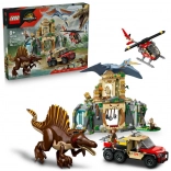Lego Jurassic World : mission aérienne avec Quetzalcoatlus et Spinosaure