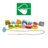 Coutures en bois des moyens de transport Cubika