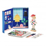 Petit Collage habillage magnétique pour enfants