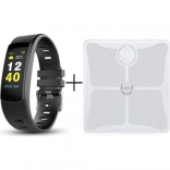 UMAX Stay Active – balance connectée US10C et bracelet fitness U‑Band 116HR Color