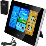 Station météorologique sans fil IZOXIS avec écran LCD couleur