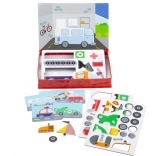 Bigjigs Toys puzzle magnétique mécanicien