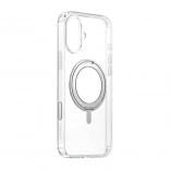 Baseus SkyRing 360° étui magnétique avec support pour iPhone 16, transparent
