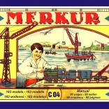 Jeu de construction en métal MERKUR classic – 183 modèles