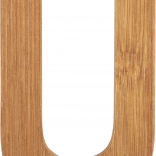Lettre U en bambou small foot