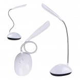 Lampe de bureau LED blanche