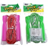 Corde à sauter en plastique 2,5 m