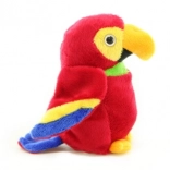 Perroquet en peluche 15 cm