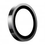 verre pour appareil photo TORRAS Lensguard pour iPhone 16 Pro noir