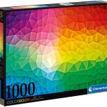 Puzzle Couleur Explosion Triangles 1000 pièces