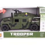 Voiture militaire à piles avec lumières et sons