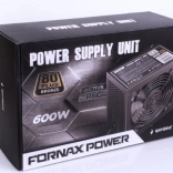alimentation ATX 600 W 80 Plus Bronze avec PFC actif et ventilateur 120 mm