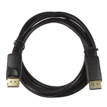 Câble DisplayPort 1.2, 4K, 5 m, noir