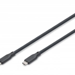 Câble USB-C vers USB-C en silicone 2 m, USB 3.2 Gen2 4K 100 W, noir