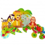 Hess Porte-manteau Vie dans la jungle