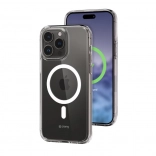 Coque transparente MAG Cover pour iPhone 15 Pro Max avec MagSafe