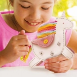 4M kit de couture pour porte-monnaie licorne