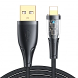 Câble USB‑A vers Lightning 1,2 m JOYROOM, 2,4 A, noir