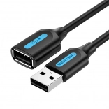 Câble d’extension USB 2.0 A-M vers A-F Vention 5 m noir
