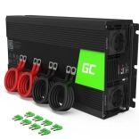 Onduleur autonome GREEN CELL 12 V vers 230 V, 2000 W (4000 W en pointe), onde sinusoïdale modifiée