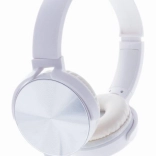 Casque stéréo avec microphone Montana blanc
