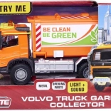 Majorette Grand Volvo camion-benne à ordures 19 cm avec lumières et sons