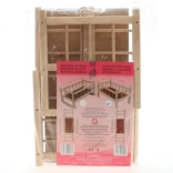 Lit en bois pour poupées