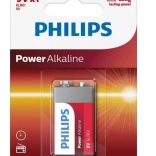 Pile alcaline Philips Power 9V