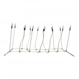 small foot Pont de corde pour enfants pour le jardin et l’aire de jeux