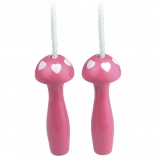 Vilac corde à sauter fuchsia avec petits cœurs