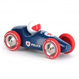 Voiture de course policière Vilac pour enfants