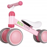 Draisienne rose pour enfants ECO TOYS