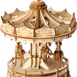 Rolife Puzzle 3D en bois Carrousel