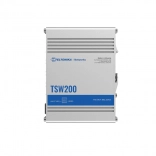Commutateur industriel PoE+ TELTONIKA TSW200, 2× SFP, 8× Gigabit Ethernet