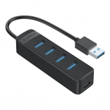 Orico USB Hub TWU3 Adaptateur 4x USB 3.0 noir