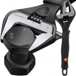 Clé à molette BIGSTREN 0–35 mm avec poignée ergonomique