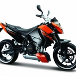 Modèle de moto KTM 690 Duke 1:12