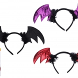 Serre-tête de carnaval avec ailes de chauve-souris