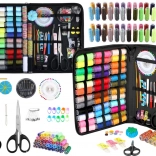 Grande trousse de couture avec étui, 228 pièces