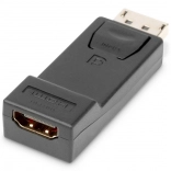 Adaptateur DisplayPort vers HDMI noir