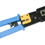Pince à sertir pour connecteurs RJ45/RJ12/RJ11 (8P/6P/4P) pour connecteurs traversants EZ