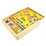Dominos en bois Bigjigs Toys avec animaux