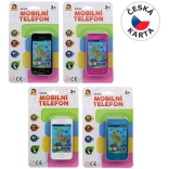 Téléphone portable pour enfants à piles 11 cm