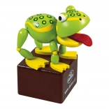 Detoa figurine en bois de grenouille