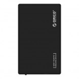 Boîtier externe Orico pro 3,5" HDD/SSD, USB 3.0 5 Gbit/s, USB‑A vers USB‑B, noir