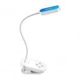 Glocusent Mini lampe sans fil à pince blanche