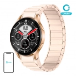Bracelet magnétique pour montre connectée COLMI i28 Ultra – doré
