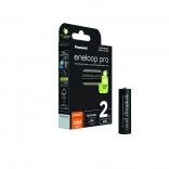 Batterie rechargeable Eneloop Pro AA 2500 mAh - lot de 2