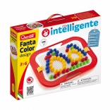 Mosaïque QUERCETTI Fanta Color Design – set créatif de pegboard pour enfants